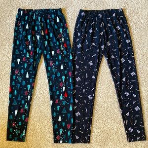Holiday Leggings / Tights - Two Pair